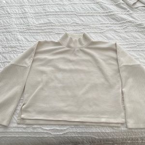 texture & thread madewell turtleneck sweater. Corduroy texture.